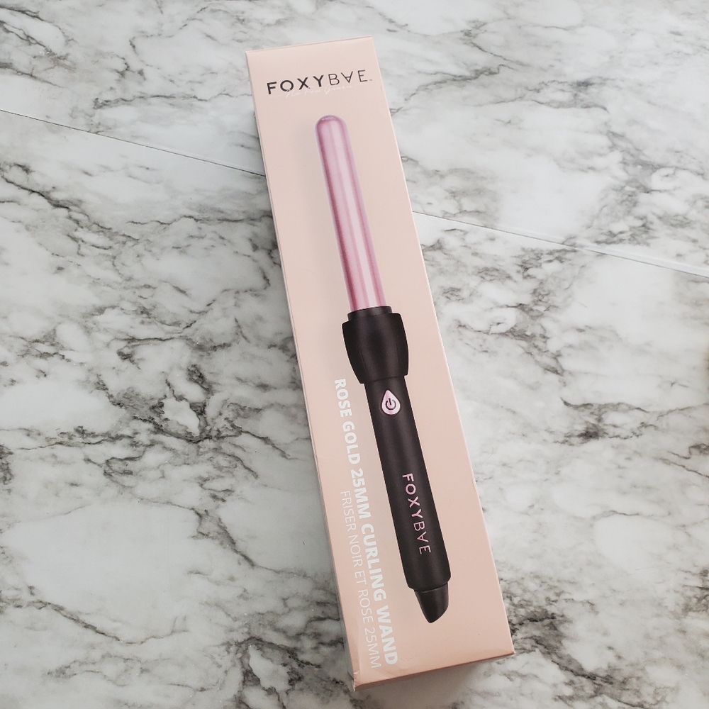 Foxybae 25 mm Rose Gold Curling Wand